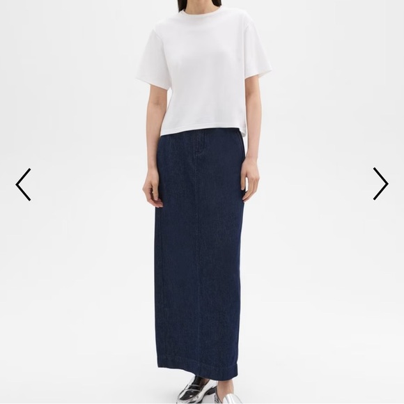 Maxi Skirt in Denim - Picture 1 of 6